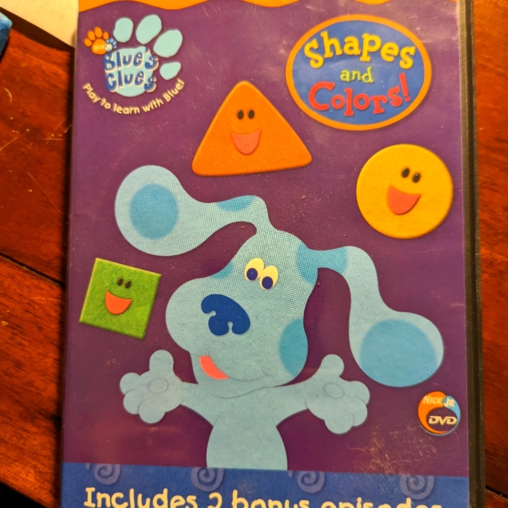 Blue's Clues:Shapes and Colors! DVD